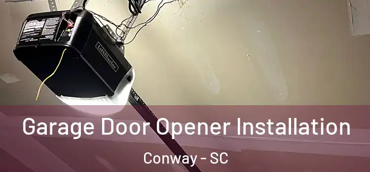  Garage Door Opener Installation Conway - SC