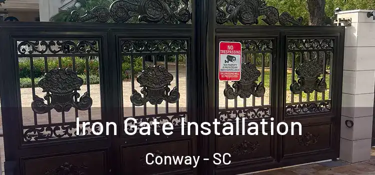  Iron Gate Installation Conway - SC